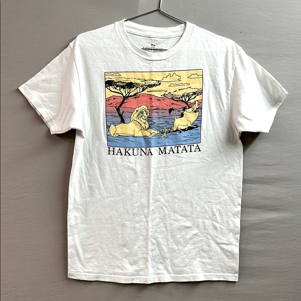 Disney White Hakuna Matata Graphic Tee